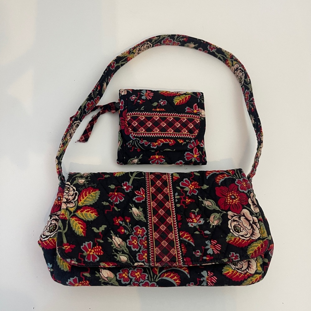 Vintage Vera Bradley Purse with Matching Wallet